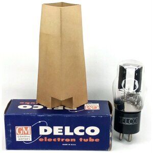 Antique Electron Tube With Original Box GM Delco Model 80 NOS NIB 1930s